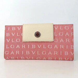 Authentic BVLGARI Wallets leather [Used]